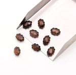 Load image into Gallery viewer, AAA Smokey Quartz Clouds Shape Beads, Natural Smokey Quartz Faceted Cloud Shape Beads, Carved Cloud Gemstone Charms, 12 MM Loose Briolettes