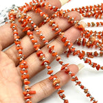 Load image into Gallery viewer, Unique Shape Natural Red Coral Beads, Genuine Coral Raw Beads, 4 Inch Tree Branches Shape Coral Beads, 4-8 MM Wholesale Beads