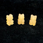 Load image into Gallery viewer, Beautiful Peach Moonstone Teddy Bear Gemstone, 10X15 MM Minimalist Carving Gummy Bear Beads For Jewelry, Loose Teddy Charm Beads For Jewelry