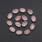 Load image into Gallery viewer, Natural Rose Quartz Clouds Shape Beads, Faceted Rose Quarz Cloud Shape Beads, Carved Cloud Shape Charms, 12 MM, Loose Carved Briolettes