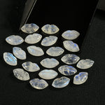 Load image into Gallery viewer, Shinning Rainbow Moonstone Carved Lips Shape Beads, Blue Flashy Lips Shape Gemstone Beads, Lips Briolette's 14X8 mm, Lips Shape Charm Beads