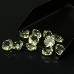Load image into Gallery viewer, Natural Green Amethyst Flower Shape Faceted Gemstone, Flower Shape Carving Cut Stones For Jewelry Making, 10 MM Clear Visible Crystal Beads