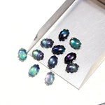 Load image into Gallery viewer, Pretty Rainbow Fluorite Clouds Shape Beads, Multi Fluorite Smooth Cloud Beads, Carved Cloud Gemstone Charms, 12 MM, Loose Carved Briolettes