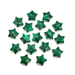 Load image into Gallery viewer, Hand Carved Malachite Star Beads: Faceted 10mm Briolettes
