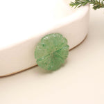 Load image into Gallery viewer, AAA Green Strawberry Hand Carved Flower Shape Stone, Flower Charms, 25 MM Reiki Healing Crystal Gifts, Floral Gemstones for Home Decor