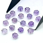 Load image into Gallery viewer, Superb Quality Pink Amethyst Melon Shape Beads, Hand Carved Pumpkin Shape Gemstone Beads, 6X8 MM Natural Amethyst Beads For Jewelry &amp; Craft