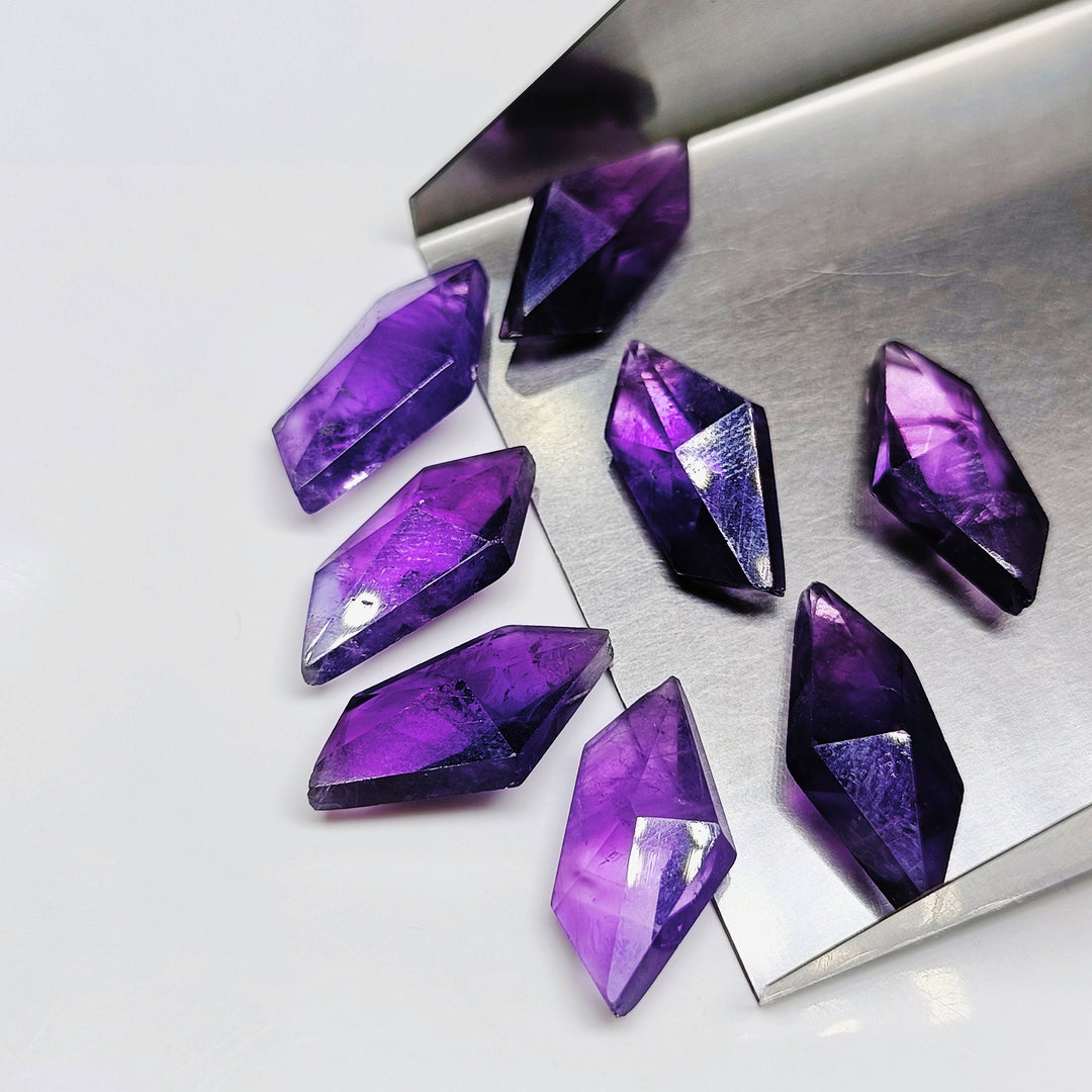 10 pcs set 100% Natural spindle Shape Gemstone, Natural spindle Shape Gemstone, Gemstone for Jewlery, 10X5-15X7 mm (Approx)