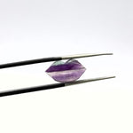 Load image into Gallery viewer, Beautiful Natural Multi Fluorite Lips Shape Beads, Hand Carved Lips Shape Gemstone Beads, Lips Shape Gemstone Charm, 14X8 MM, Briolette Bead