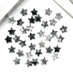 Load image into Gallery viewer, Super Cute Natural Black Rutile Star, Faceted Stars Shape Beads, Jewelry Making Loose Gemstone, Faceted Hand Carved Gemstone, 8 mm