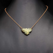 Natural Labradorite Eagle Necklace, Flashy Labradorite Hand Carved Eagle Necklace for Gift, 30 MM, Carved Bird Jewelry, Gift for Women's