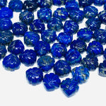 Load image into Gallery viewer, 2,3,4,5 Pcs Natural  Lapis Lazuli Hand Carved Fancy Shape,  Hand  Carved Fancy Shape Gemstone For Jewellery, Fancy Shape Gemstone, 10 mm
