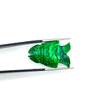 Load image into Gallery viewer, Natural Malachite Carved Fish Shape Gemstone, Hand Carved Fish Shape Gemstone, Jewelry Making Gemstones, 17X26 MM, Blue Fish Charm Pendant