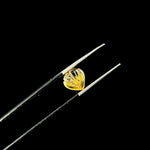 Load image into Gallery viewer, AAA+ Quality Natural Citrine Shell Shape Beads, 8 MM Hand Carved Citrine Seashell, Tiny Carved Beads, Shell Charms, Jewelry and Craft Making