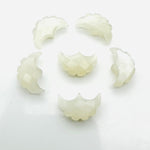 Load image into Gallery viewer, 2,3,4,5,6 Pcs Natural  moonstone faceted eagle Shape gemstone, Faceted Hand Carved eagle gemstone, fancy Shape Gemstone,16X10 mm