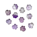 Load image into Gallery viewer, AAA+ Quality Natural Pink Amethyst Hand Carved Dog Paw, Gemstone Paw Carving, 13 MM Paw Charm, Dog Cute Purple Paws for Jewelry