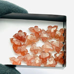 Load image into Gallery viewer, 2,3,4,5 pcs Strawberry Quartz Butterfly Shape Beads, Handmade Butterfly Shape Carving Beads, Fancy Faceted Briolettes Charms Beads 14x10 MM