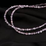 Load image into Gallery viewer, Tanzanite Color Herkimer Quartz Diamond Beads, Purple Herkimer Straight Drill Diamonds, Jewelry Making Raw Beads, 4-6 MM, Diamond Necklace