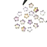 Load image into Gallery viewer, Natural Ametrine Faceted Stars Shape Beads, AAA Ametrine Star Shape Briolette's, 8 MM Star Loose Gemstone Beads For Jewelry Making