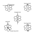 Load image into Gallery viewer, Natural Amethyst Flower Shape Beads, Purple Amethyst Flower Shape Carving, Jewelry Making Loose Gemstone Charms, 12 MM, Carved Crystals