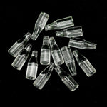 Load image into Gallery viewer, Natural Crystal Quartz Mini Bottle Carving Beads, Bottle Shape Hand Carved Gemstone, Jewelry Making Charms, 7X21 MM Miniature Carvings