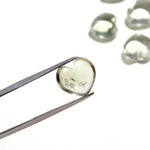 Load image into Gallery viewer, Natural Green Amethyst Heart Shape Beads, AAA Amethyst Heart Shape Smooth Gemstones, Loose Wholesale Heart Charm Beads 10 MM Green Amethyst