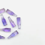 Load image into Gallery viewer, Miniature Natural Pink Amethyst Bottle Carving Beads, Bottle Shape Carved Gemstone, Jewelry Making Charms, 7X21 MM Pink Amethyst Tiny Bottle