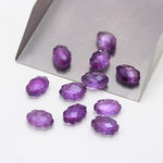 Load image into Gallery viewer, Purple Amethyst Clouds Shape Beads, Natural Amethyst Faceted Cloud Beads, Carved Amethyst Cloud Shape Charms, 12 MM, Loose Carved Briolettes