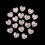 Load image into Gallery viewer, Faceted Rose Quartz Heart Beads: 8mm Gemstone Charms