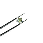 Load image into Gallery viewer, AAA+ Flashy Labradorite Carved Star Shape Gemstone, Hand Carved Labradorite Star Charm For Jewelry Making, 10 MM Flower Carved Stars Beads