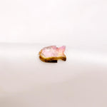Load image into Gallery viewer, Bio Tourmaline Mini Shape Gemstone for Jewelry Making 10 MM, Tiny Fish Carving