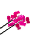 Load image into Gallery viewer, Dazzling Hot Pink Chalcedony Fish Charm Beads, Fancy Fish Shape Carved Gemstone, 7X14 MM Pink Loose Gemstone Fishes For Jewelry Making,