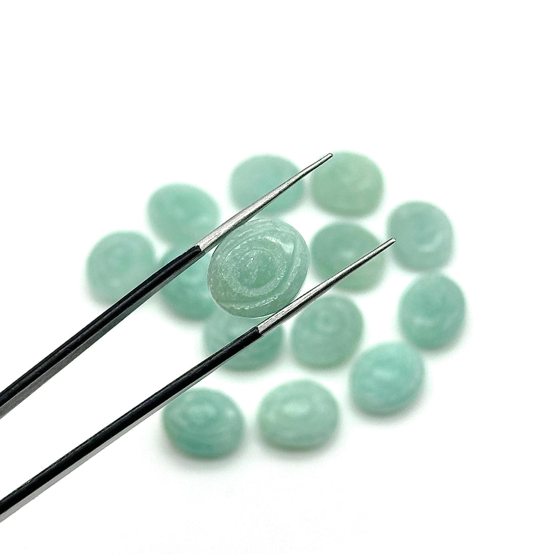Natural Amazonite Evil Eye Shape Briolettes, AAA Amazonite Eye Shape Carved Beads, Evil Eye Hand Carved Gemstone Beads, 12 MM, Eye Charms