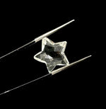 Load image into Gallery viewer, AAA Crystal Quartz Star Shape Briolettes, Natural Clear Quartz Star Gemstone for Jewelry Making, Faceted Clear Quartz Star Charms, 15 MM