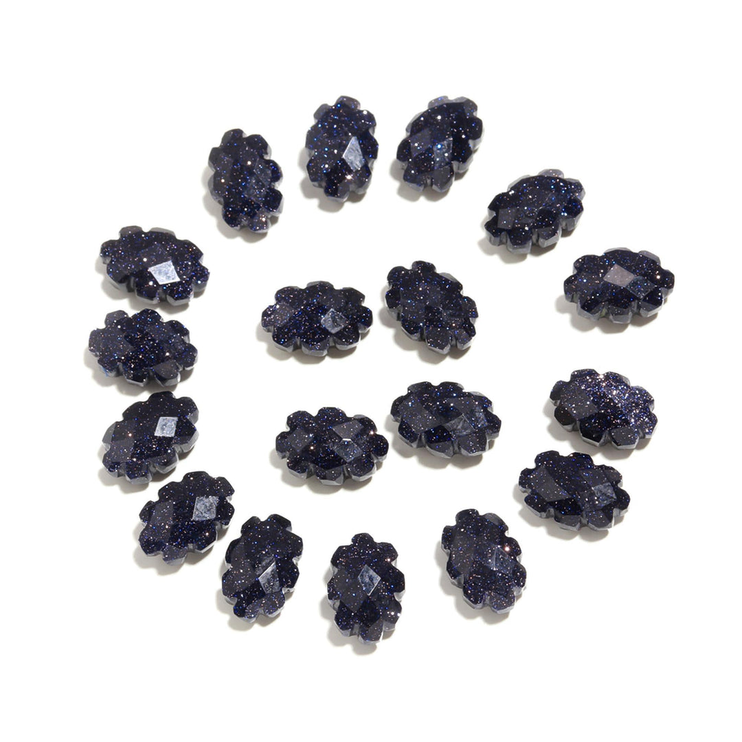 Gorgeous Black Sunstone Clouds Shape Briolettes, Hand Carved AAA Sunstone Faceted Cloud Shape Beads, Loose Wholesale Gemstones, 12 MM