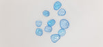 Load image into Gallery viewer, 5,10 pcs AAA+ Quality Sky Blue Topaz freeform Rosecut, faceted rosecut, gemstone for jewellery, jewellery making rosecut 7X8 12X11 mm