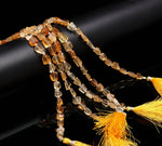 Load image into Gallery viewer, Citrine Tumble Shape Beads, Natural AAA Citrine Nuggets Shape Faceted Beads, Fancy Jewelry Making Beads, 6X8 - 7X9 MM, 8" Strand