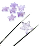 Load image into Gallery viewer, Natural Pink Amethyst Star Fish Shape Structure, AAA Amethyst Fish Shape Carved Gemstones, Star Fish Carvings, Rare Findings Beads, 20 MM
