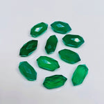 Load image into Gallery viewer, Natural Green Onyx Faceted Pencil Shape Beads, AAA Green Onyx Loose Pencil Gemstone, Double Point Hand Carved Pencil, Pencil Charms, 10 MM