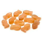Load image into Gallery viewer, Natural Peach Moonstone Fish Charm, Fancy Fish Shape Carved Gemstone, 7X14 MM Loose Gemstone Fishes, Rare Fish Charms for Jewelry Making