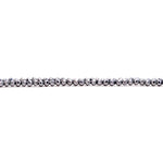 Load image into Gallery viewer, Gun Metal Round Beads, Gun Metal Micro Faceted Round Beads, AAA Metal Gemstone Beads for Jewelry Making, Wholesale Beads, 2-2.5 MM