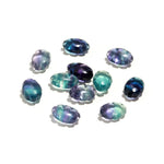 Load image into Gallery viewer, Pretty Rainbow Fluorite Clouds Shape Beads, Multi Fluorite Smooth Cloud Beads, Carved Cloud Gemstone Charms, 12 MM, Loose Carved Briolettes