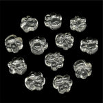 Load image into Gallery viewer, Natural Crystal Quartz Dog Paw Carving, AAA+ Quality Gemstone Paw Carving, 13 MM Little Paw Charm, Gift For Dog Lover, Dog Pendant For Gift
