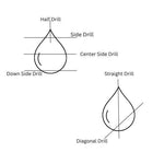 Load image into Gallery viewer, Genuine Green Amethyst Onion Shape Briolette's, Hand Carved Faceted Onion Shape Beads, Mini Onion Carving For Jewelry Making, 8 MM