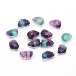 Load image into Gallery viewer, AAA Rainbow Fluorite Clouds Shape Beads, Multi Fluorite Faceted Cloud Beads, Carved Cloud Gemstone Charms, 12 MM, Loose Carved Briolettes