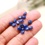 Load image into Gallery viewer, Natural Lapis Lazuli Little Stars, Blue Lapis Lazuli Star Shape Beads, 6 MM Star Shape Gemstone for Jewelry, 6 Sides Carving Star Beads