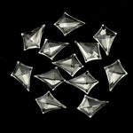 Load image into Gallery viewer, Clear Crystal Quartz Kite Shape Beads, Hand Carved Faceted Kite Shape Stone, Kite Shape Charms for Jewelry Making, 16 MM Gemstone Carvings