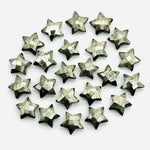 Load image into Gallery viewer, Natural Pyrite Star Shape Briolettes, AAA Pyrite Faceted Star Beads, Wholesale Loose Beads for Jewelry, 12 MM, Star Crystals Beads