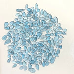 Load image into Gallery viewer, AAA Quality 100% Natural Sky Blue Topaz Leaf Shape Carved Gemstone, Loose Gemstone, Leaf Shape Carving, Gemstone For Jewelery, 6-12 mm