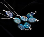 Flashy Labradorite Evil Eye Necklace, Natural Labradorite Hand Carved Evil Eye Pendant, 925 Sterling Silver Jewelry, Good Luck Charms