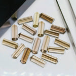 Load image into Gallery viewer, Faceted Smokey Quartz Pencil Gemstone: Natural Crystal for Jewelry (15X6 mm)
